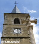 教会の尖塔の部分です